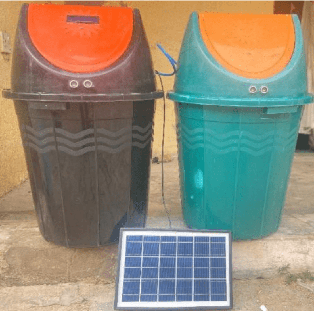 Solar-Powered Embedded Waste Management System